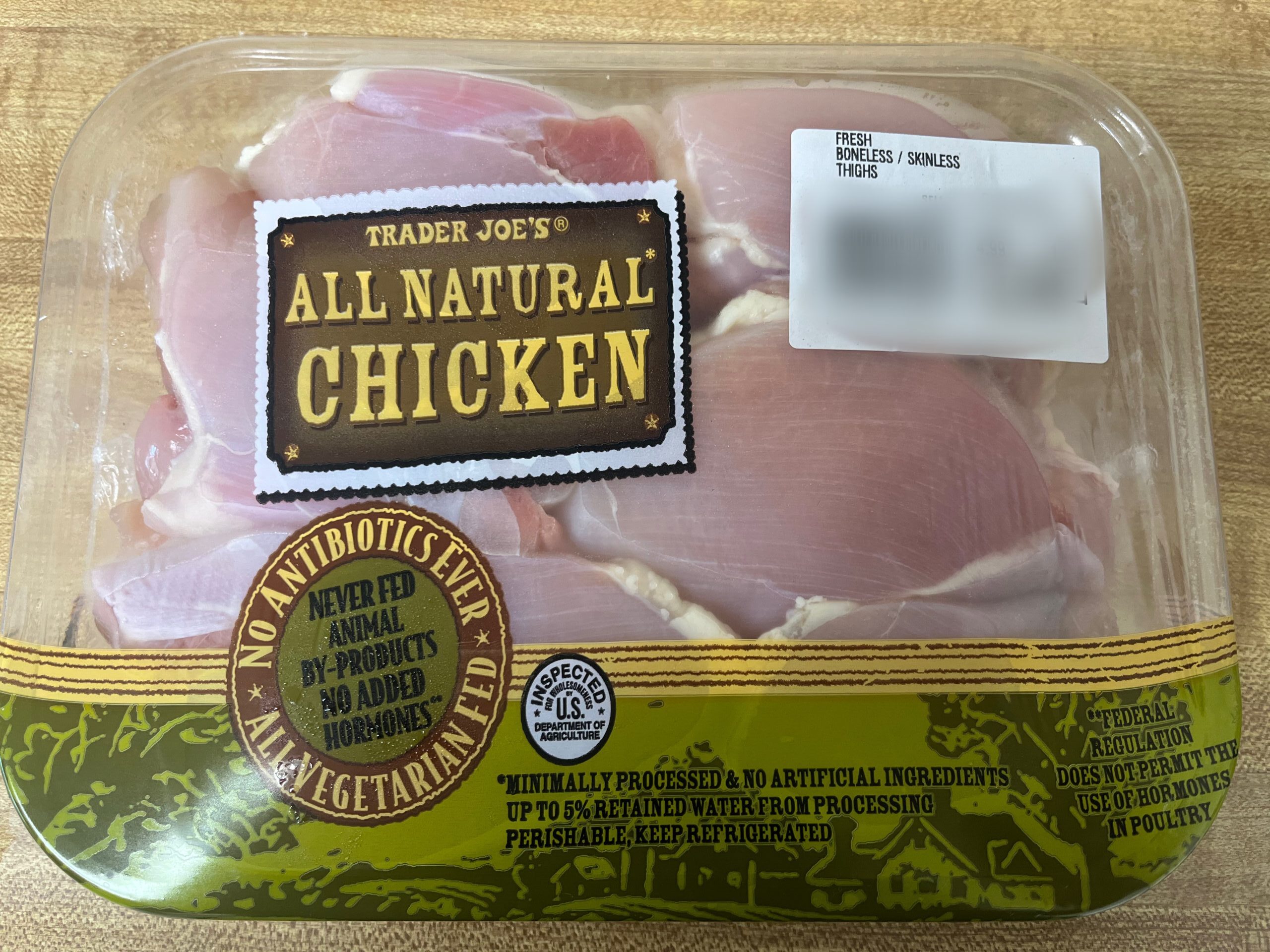 Trader Joe’s ingredients for Easy Teriyaki Chicken Chicken Thighs